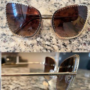 Gold Dolce & Gabbana sunglasses, no scratches